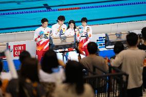 (SP)JAPAN-FUKUOKA-WORLD AQUATICS CHAMPIONSHIPS-SWIMMING-DAY 4