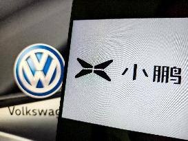 Illustration Volkswagen Invests Xiaopeng Auto