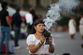 MEXICO-MEXICO CITY-TENOCHTITLAN FOUNDATION-ANNIVERSARY