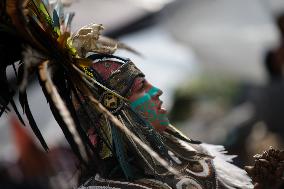 MEXICO-MEXICO CITY-TENOCHTITLAN FOUNDATION-ANNIVERSARY