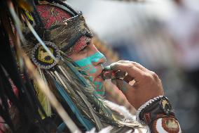 MEXICO-MEXICO CITY-TENOCHTITLAN FOUNDATION-ANNIVERSARY