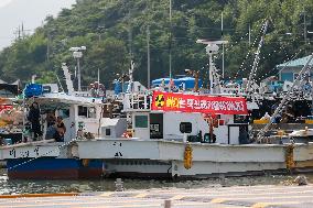 SOUTH KOREA-BOSEONG-JAPAN-NUKE WASTEWATER DISCHARGE-PROTEST