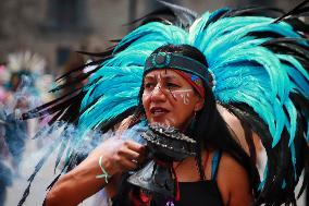 698th Anniversary Of The Foundation Of Tenochtitlan - Mexico City