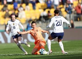 (SP)NEW ZEALAND-WELLINGTON-2023 FIFA WOMEN'S WORLD CUP-USA VS NED