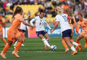 (SP)NEW ZEALAND-WELLINGTON-2023 FIFA WOMEN'S WORLD CUP-USA VS NED