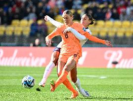 (SP)NEW ZEALAND-WELLINGTON-2023 FIFA WOMEN'S WORLD CUP-USA VS NED