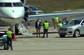 King Juan Carlos Arrives In Vigo