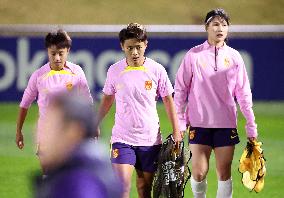 (SP)AUSTRALIA-ADELAIDE-2023 FIFA WOMEN'S WORLD CUP-GROUP D-TEAM CHINA-TRAINING