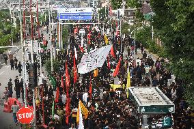 8th Muharram Processions Allowed After Three Decades In Kashmir