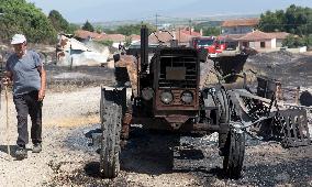 GREECE-VOLOS-WILDFIRES