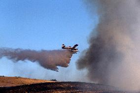 GREECE-VOLOS-WILDFIRES