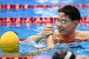 (SP)JAPAN-FUKUOKA-WORLD AQUATICS CHAMPIONSHIPS-SWIMMING-DAY 5