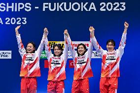 (SP)JAPAN-FUKUOKA-WORLD AQUATICS CHAMPIONSHIPS-SWIMMING-DAY 5