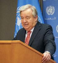 U.N. chief Guterres