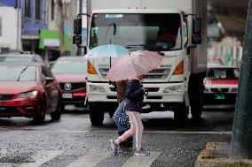 Yellow And Orange Alert Activated After Rains And Strong Winds In Mexico City