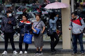 Yellow And Orange Alert Activated After Rains And Strong Winds In Mexico City