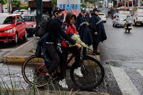 Yellow And Orange Alert Activated After Rains And Strong Winds In Mexico City