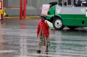 Yellow And Orange Alert Activated After Rains And Strong Winds In Mexico City