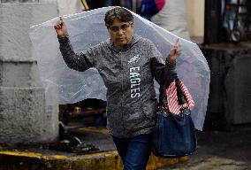 Yellow And Orange Alert Activated After Rains And Strong Winds In Mexico City