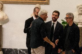 Andrea Purgatori, The Funeral Chamber In The Campidoglio. For The Last Farewell