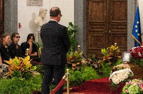 Andrea Purgatori, The Funeral Chamber In The Campidoglio. For The Last Farewell