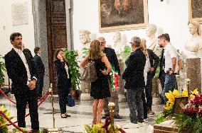 Andrea Purgatori, The Funeral Chamber In The Campidoglio. For The Last Farewell