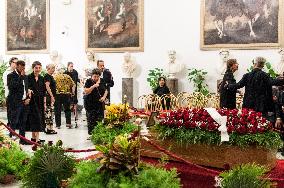 Andrea Purgatori, The Funeral Chamber In The Campidoglio. For The Last Farewell