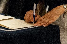 Andrea Purgatori, The Funeral Chamber In The Campidoglio. For The Last Farewell