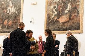 Andrea Purgatori, The Funeral Chamber In The Campidoglio. For The Last Farewell