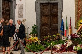 Andrea Purgatori, The Funeral Chamber In The Campidoglio. For The Last Farewell