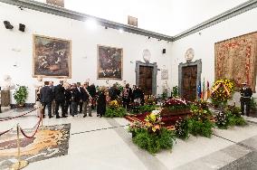 Andrea Purgatori, The Funeral Chamber In The Campidoglio. For The Last Farewell