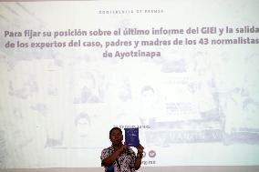 Parents Of Ayotzinapa Normalistas Demand The Government Of Mexico Not To Hinder Investigation