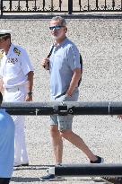 King Felipe Upon His Arrival At The Port - Palma De Mallorca