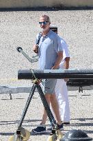 King Felipe Upon His Arrival At The Port - Palma De Mallorca