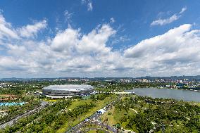 (Chengdu Universiade)CHINA-SICHUAN-CHENGDU-WORLD UNIVERSITY GAMES-OPENING CEREMONY-READY(CN)