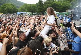 COVID-rules-free Fuji Rock outdoor festival kicks off