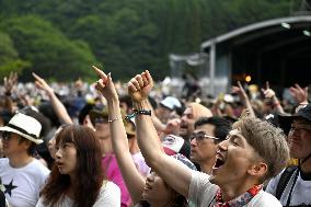 COVID-rules-free Fuji Rock outdoor festival kicks off