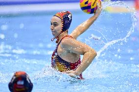 (SP)JAPAN-FUKUOKA-WORLD AQUATICS CHAMPIONSHIPS-WATER POLO-WOMEN-FINAL-NED VS ESP