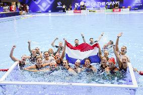 (SP)JAPAN-FUKUOKA-WORLD AQUATICS CHAMPIONSHIPS-WATER POLO-WOMEN-FINAL-NED VS ESP