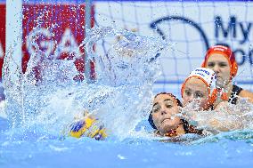 (SP)JAPAN-FUKUOKA-WORLD AQUATICS CHAMPIONSHIPS-WATER POLO-WOMEN-FINAL-NED VS ESP
