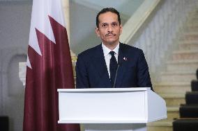 Meeting of PMs of Ukraine and Qatar in Kyiv