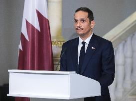 Meeting of PMs of Ukraine and Qatar in Kyiv