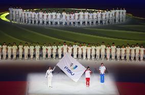 (Chengdu Universiade)CHINA-SICHUAN-CHENGDU-WORLD UNIVERSITY GAMES-OPENING CEREMONY(CN)