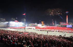 DPRK-PYONGYANG-MILITARY PARADE
