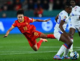 (SP)AUSTRALIA-ADELAIDE-2023 FIFA WOMEN'S WORLD CUP-GROUP D-CHINA VS HAITI