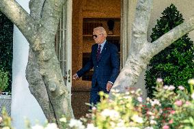 President Biden Boards Maine One On The South Lawn - DC