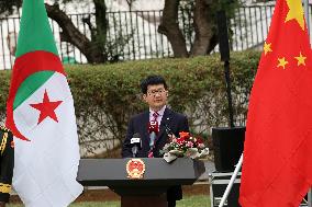 ALGERIA-ALGIERS-CHINA-PLA-FOUNDING-96TH ANNIVERSARY-RECEPTION