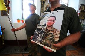 Funeral Service Of A Violinist And Ukrainian Serviceman Davyd Yakushyn In Kyiv