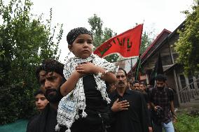 Muharram Procession In Dal Lake In Kashmir