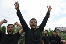 Muharram Procession In Dal Lake In Kashmir